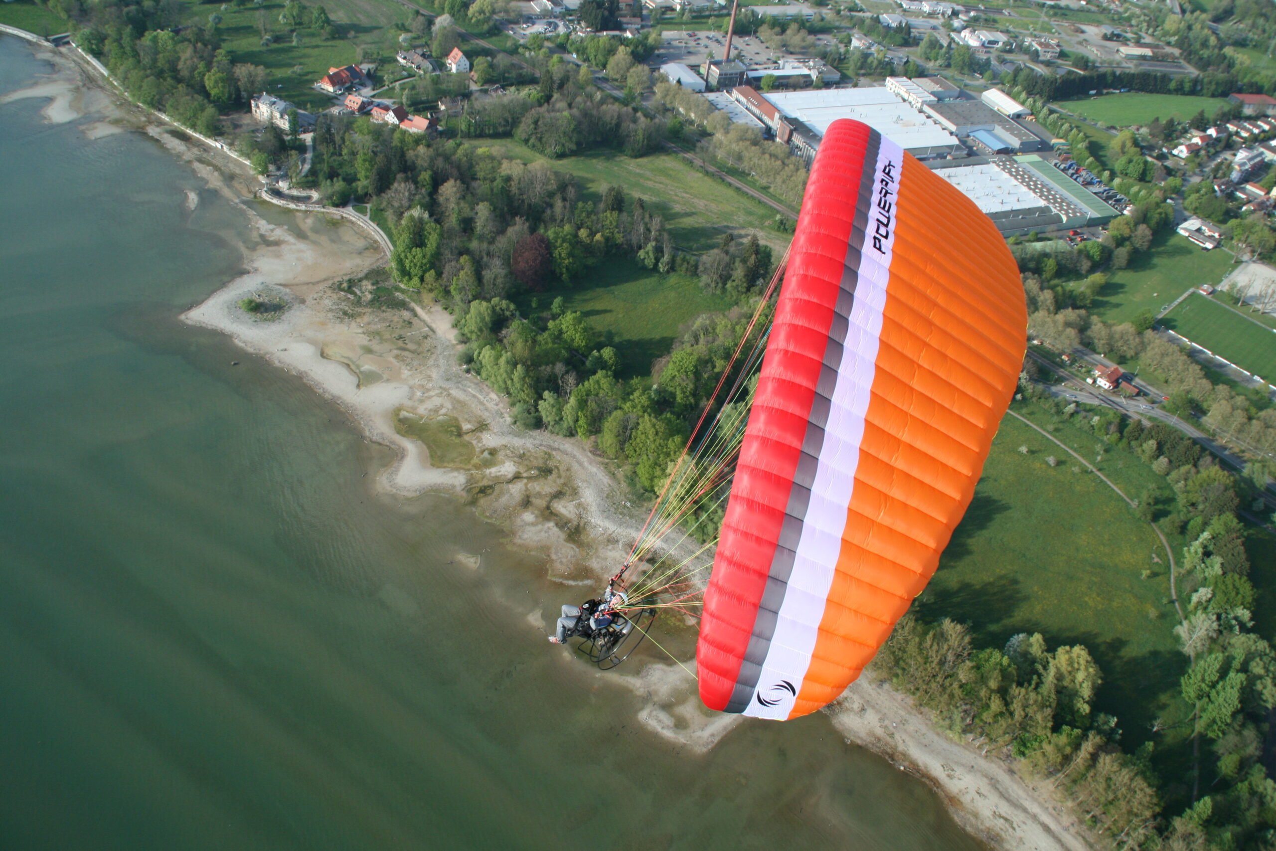 motorschirm am bodensee