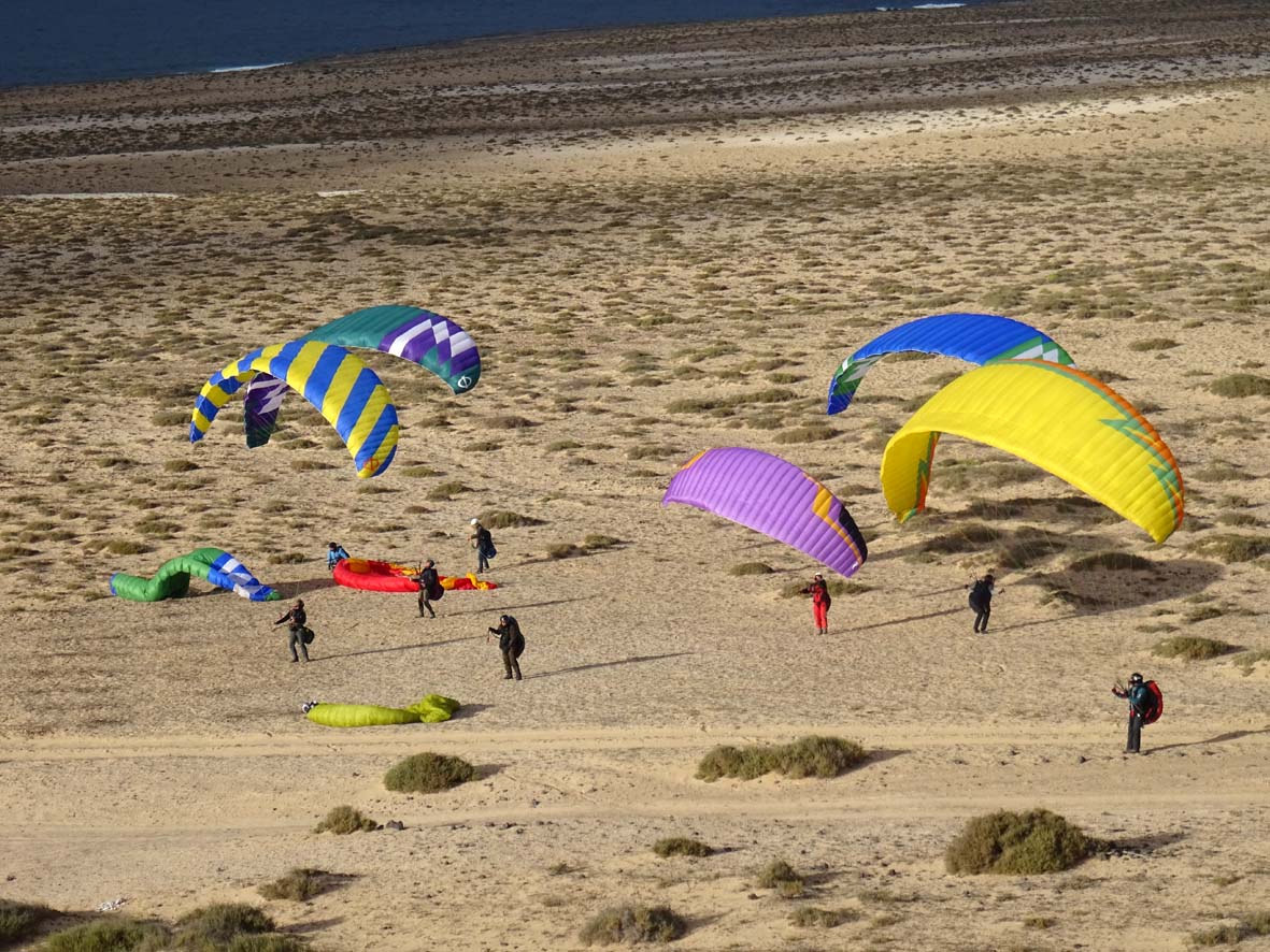 Groundhandeln auf Lanzarote